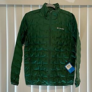 NWT Columbia Sportswear Men’s Forest Green Insulated Puffer Jacket Medium